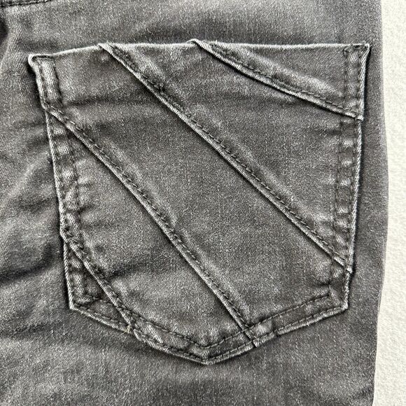 SHYANNE Women’s High Rise Super Flare Tulip Jeans Black 28 X 36 Western Country - Picture 8 of 16